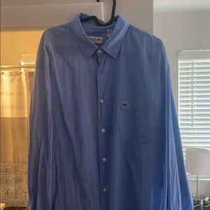 Lacoste long sleeve button up